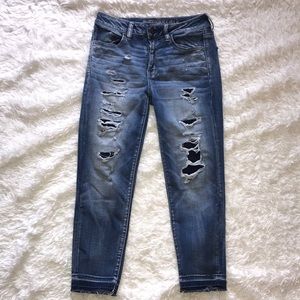 AE hi-rise jegging crop